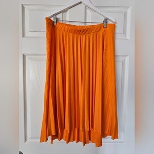 ASOS orange maternity skirt size 12